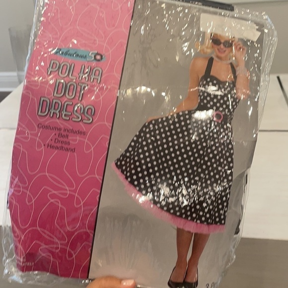 1950s style Rock n Roll dress costume - Picture 2 of 6